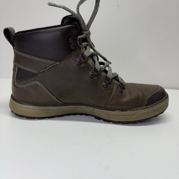 Merrell Black Slate Leather Hiking Boots Mens Size 8 Lace Up Select Warm J23627 - Picture 7 of 13